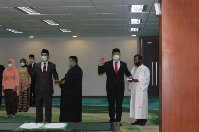 Pelantikan Pejabat Eselon IV 02-07-2020